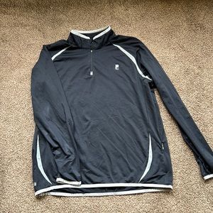 XL FILA 1/4 Zip Pullover, Lightweight